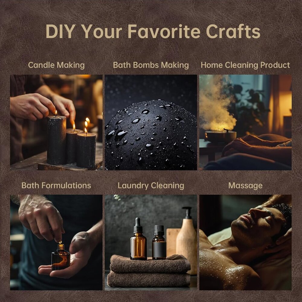 Men Essential Oils Set For Diffuser, Valentine's … - image 4